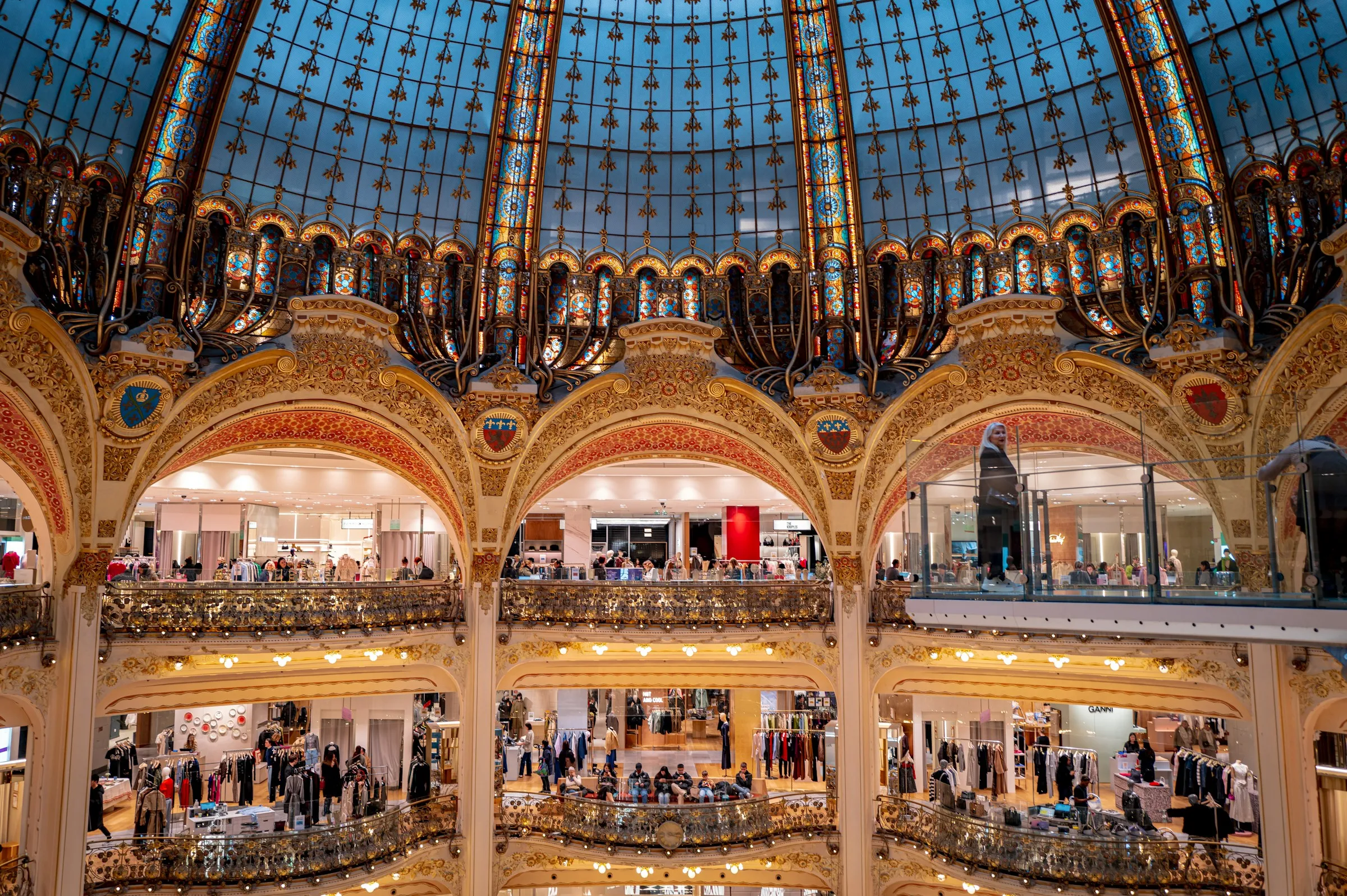 Coupole Galeries Lafayette Paris
