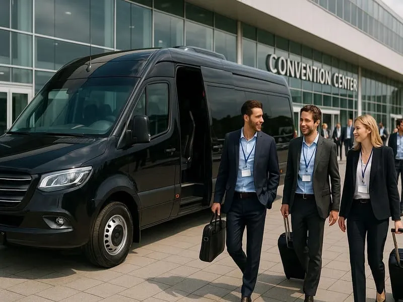 Minibus transport professionnel