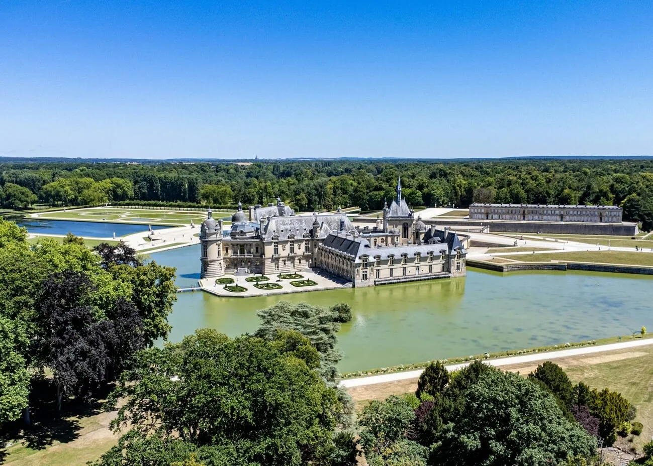 Visite d'un château en France